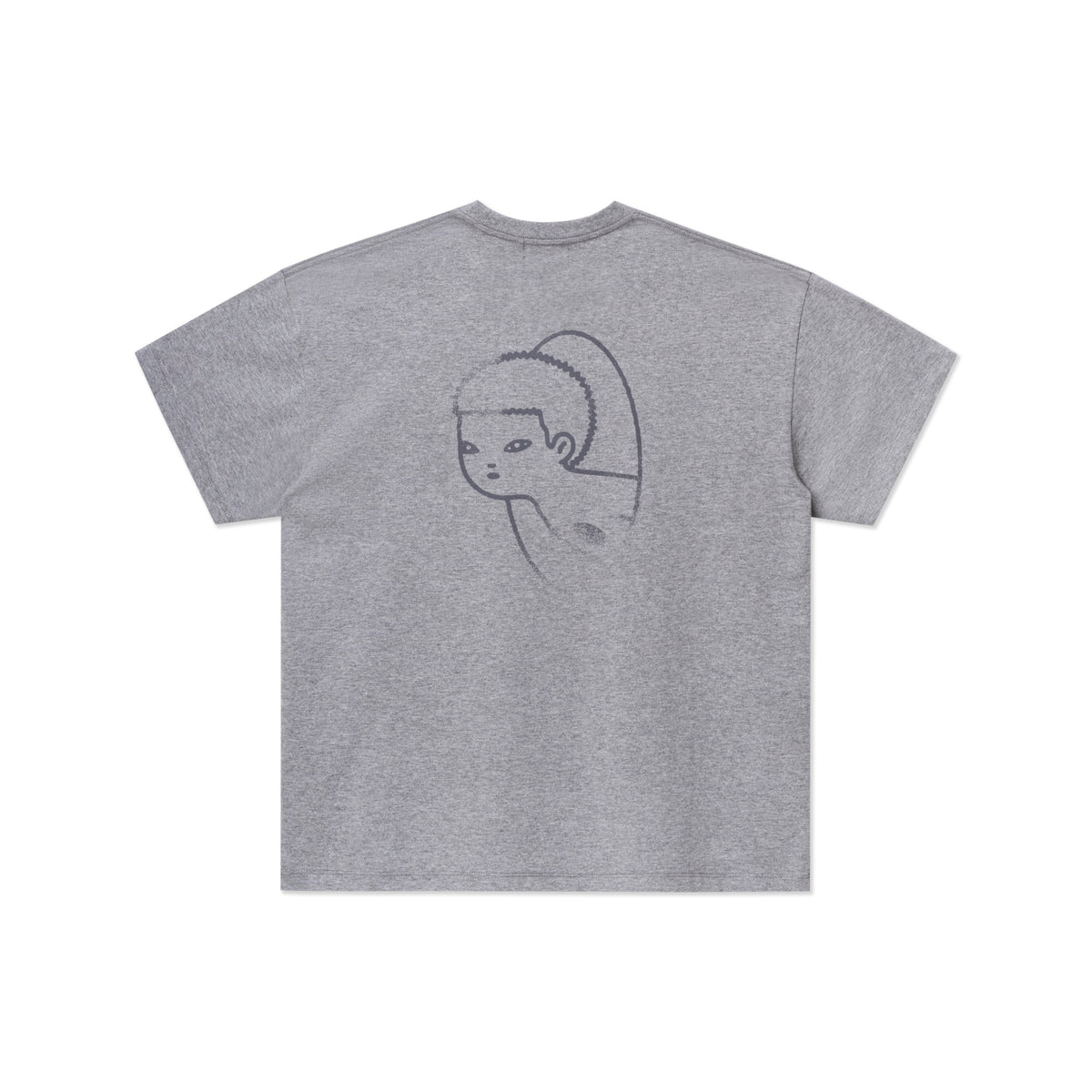 NO HEART HERE SCRIPT TEE (2025)