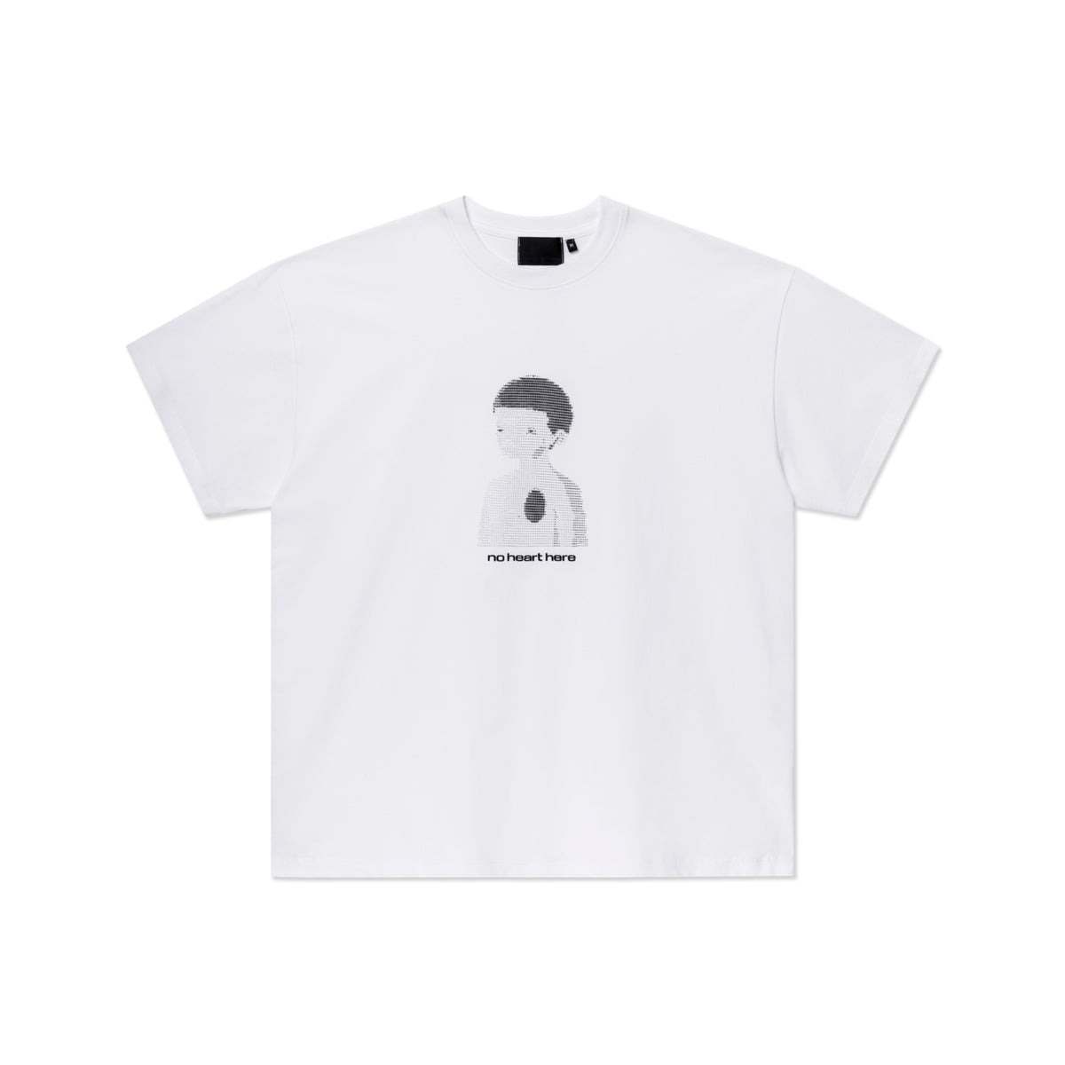 NO HEART HERE TEE WHITE (2025)
