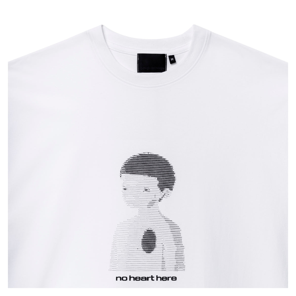NO HEART HERE TEE WHITE (2025)