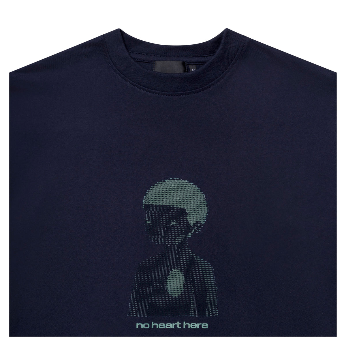 NO HEART HERE TEE BLUE (2025)